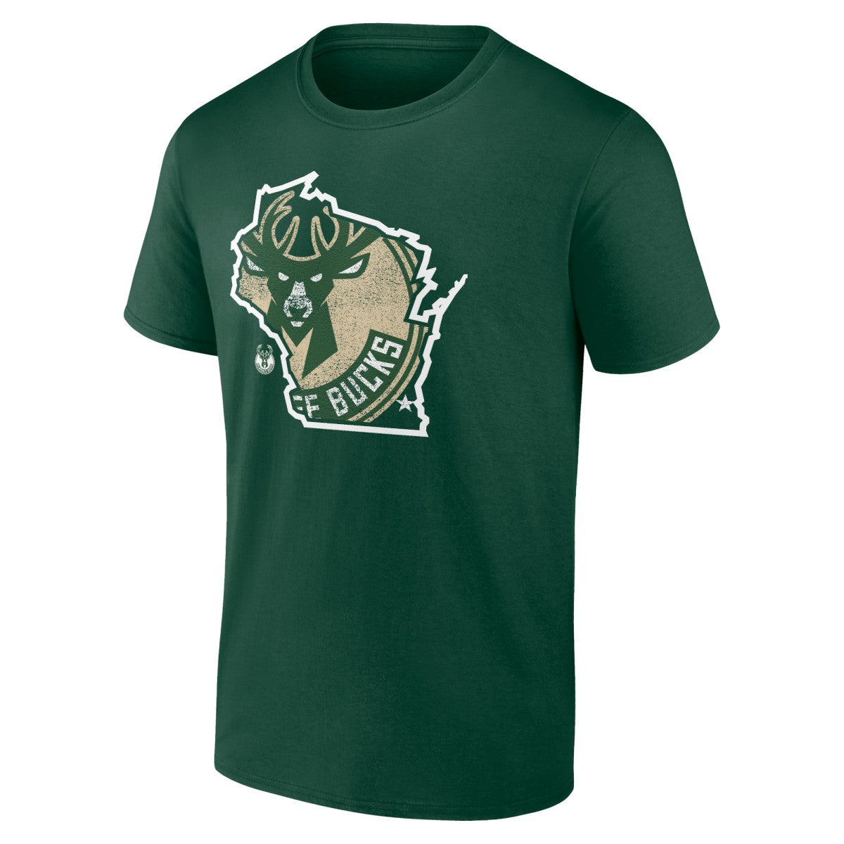 Milwaukee Bucks Huddle T-Shirt - Hunter Green cheap