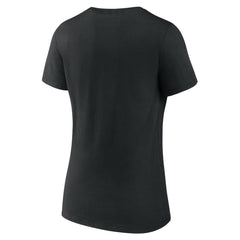 Portland Trail Blazers Women's Huddle V-Neck T-Shirt - Black cheap
