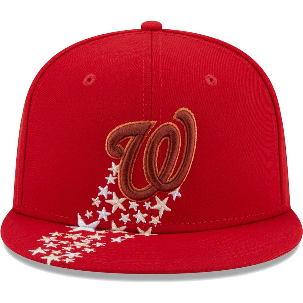 Washington Nationals  Meteor 59FIFTY Fitted Hat Red