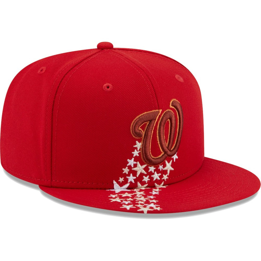 Washington Nationals  Meteor 59FIFTY Fitted Hat Red