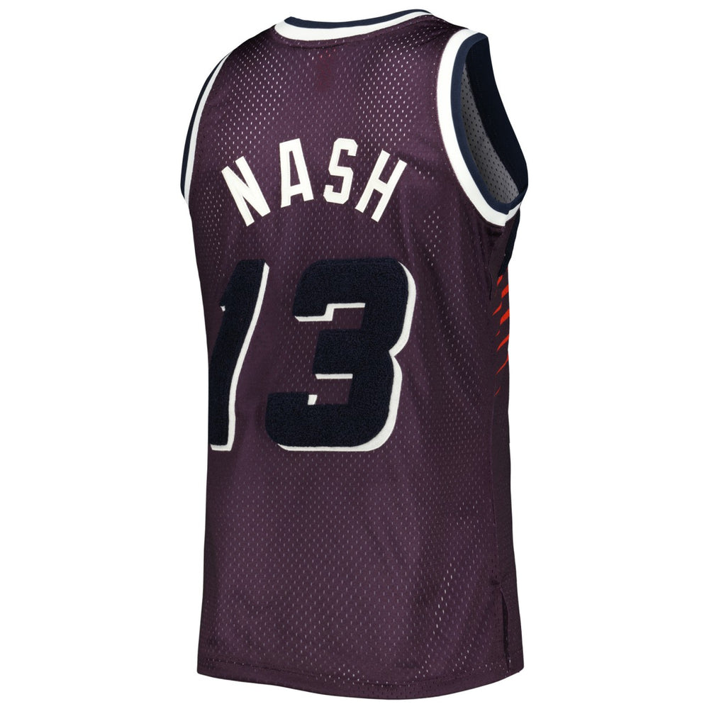 Steve Nash Phoenix Suns 1996/97 Hardwood Classics Off-Court Swingman Jersey - Purple shop