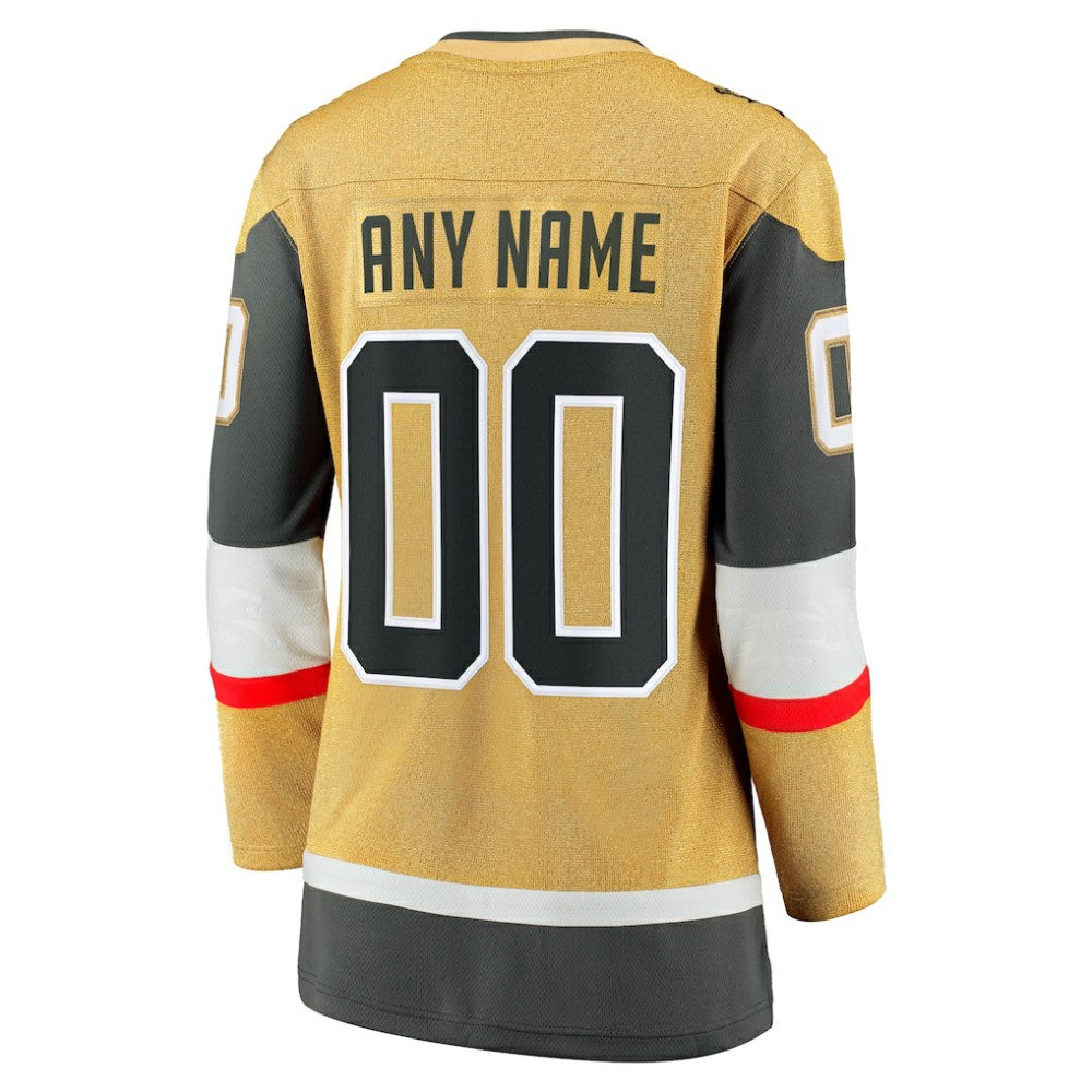 Vegas Golden Knights Fanatics Women's Home Breakaway Custom Jersey - Jerseys
