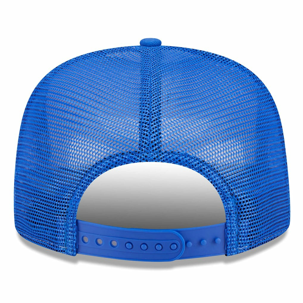 Los Angeles Rams New Era Banger 9FIFTY Trucker Snapback Hat - White/Royal outlet
