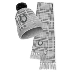 Indianapolis Colts WEAR by Erin Andrews Women's Plaid Knit Hat with Pom & Scarf Set sale