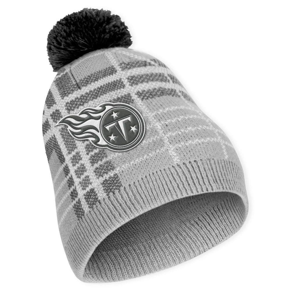 Tennessee Titans WEAR by Erin Andrews Women's Plaid Knit Hat with Pom & Scarf Set discount