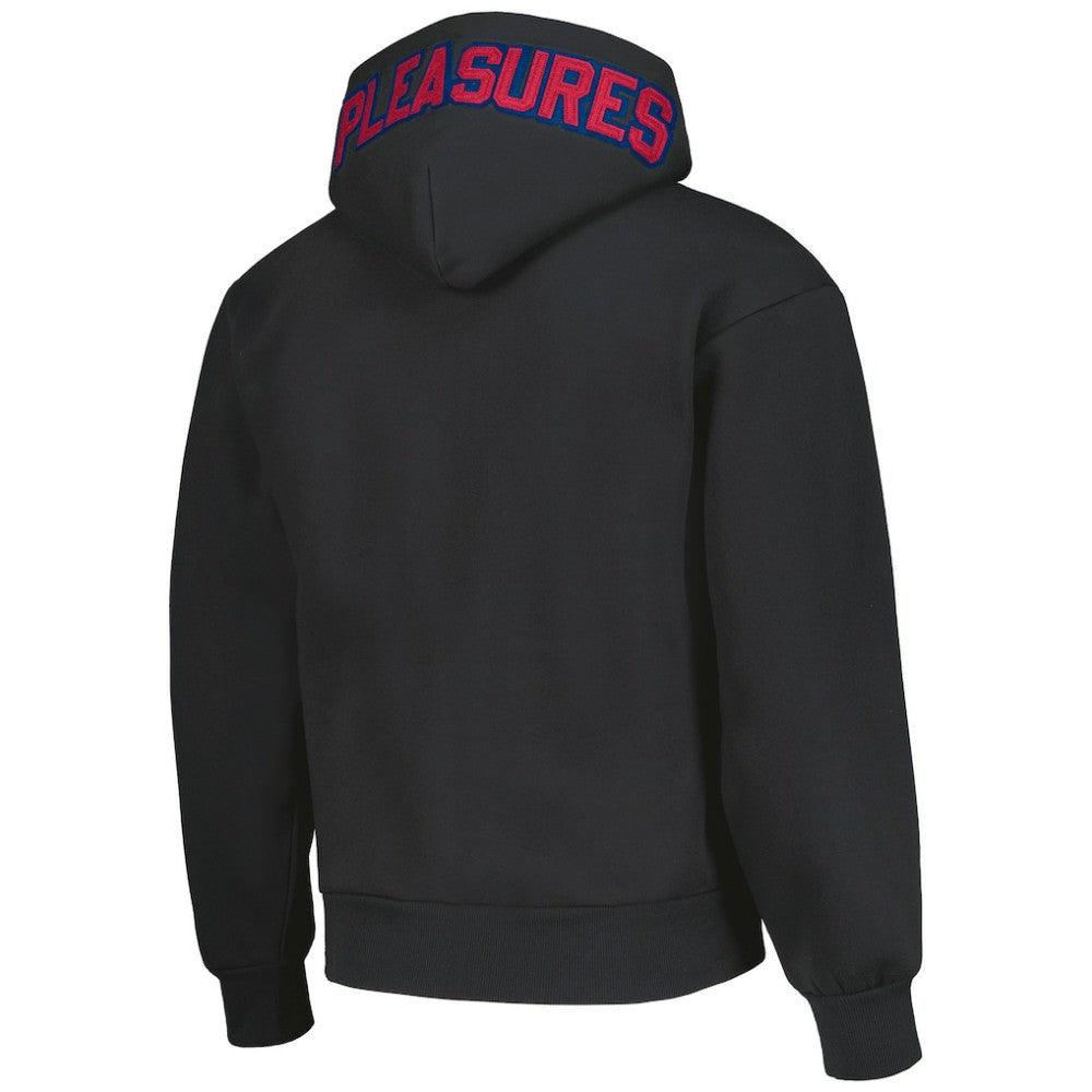 Atlanta Braves PLEASURES Opening Day Full-Zip Hoodie Black