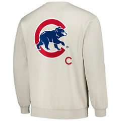 Chicago Cubs PLEASURES Ballpark Pullover Sweatshirt Gray