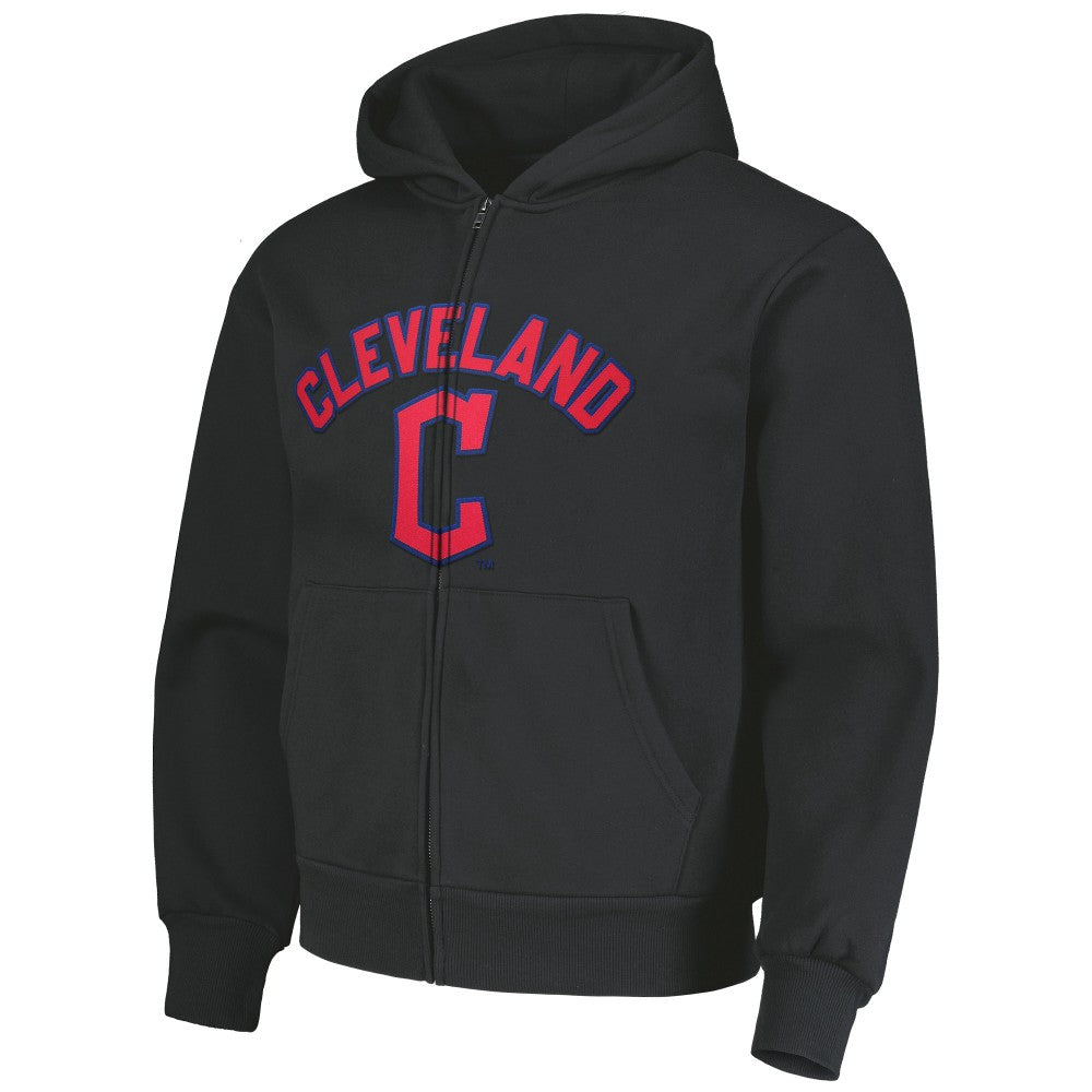 Cleveland Guardians PLEASURES Opening Day Full-Zip Hoodie Black