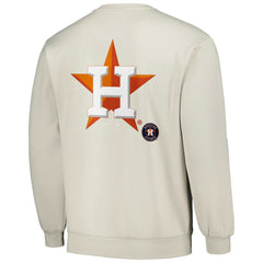 Houston Astros PLEASURES Ballpark Pullover Sweatshirt Gray