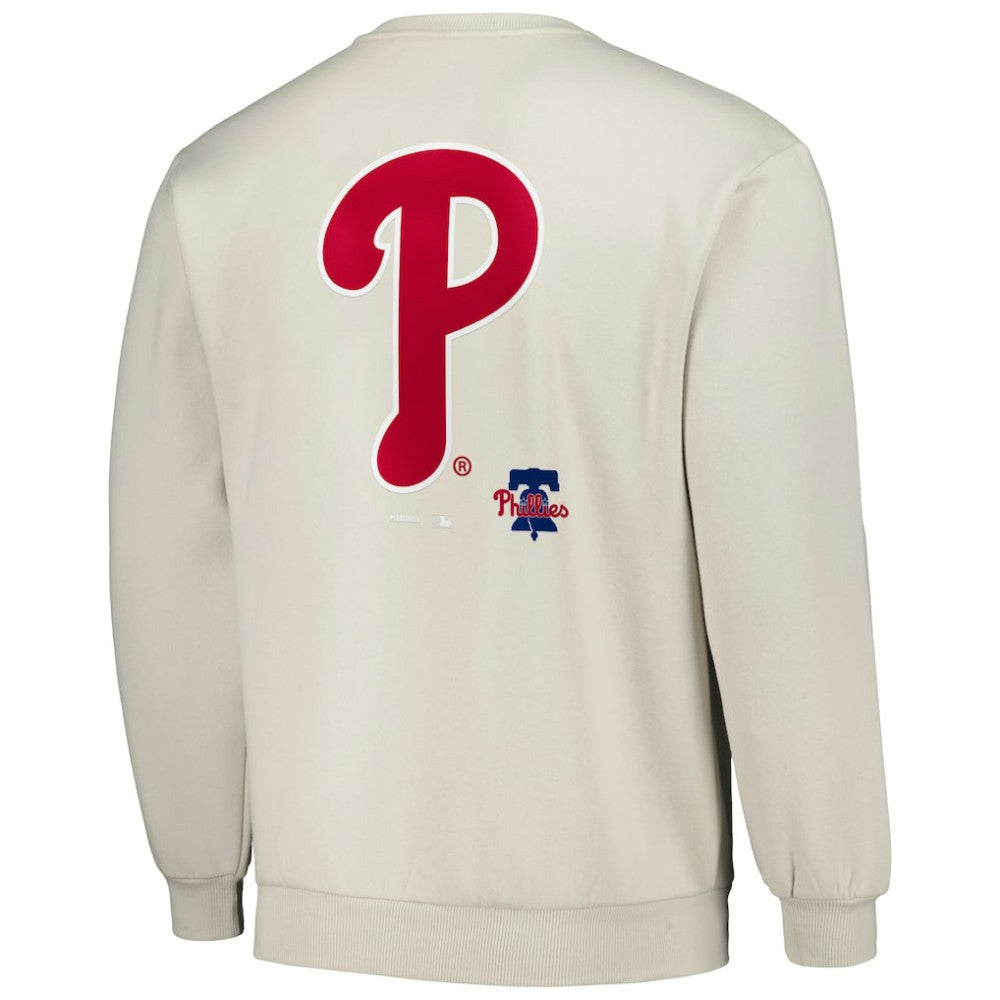 Philadelphia Phillies PLEASURES Ballpark Pullover Sweatshirt Gray