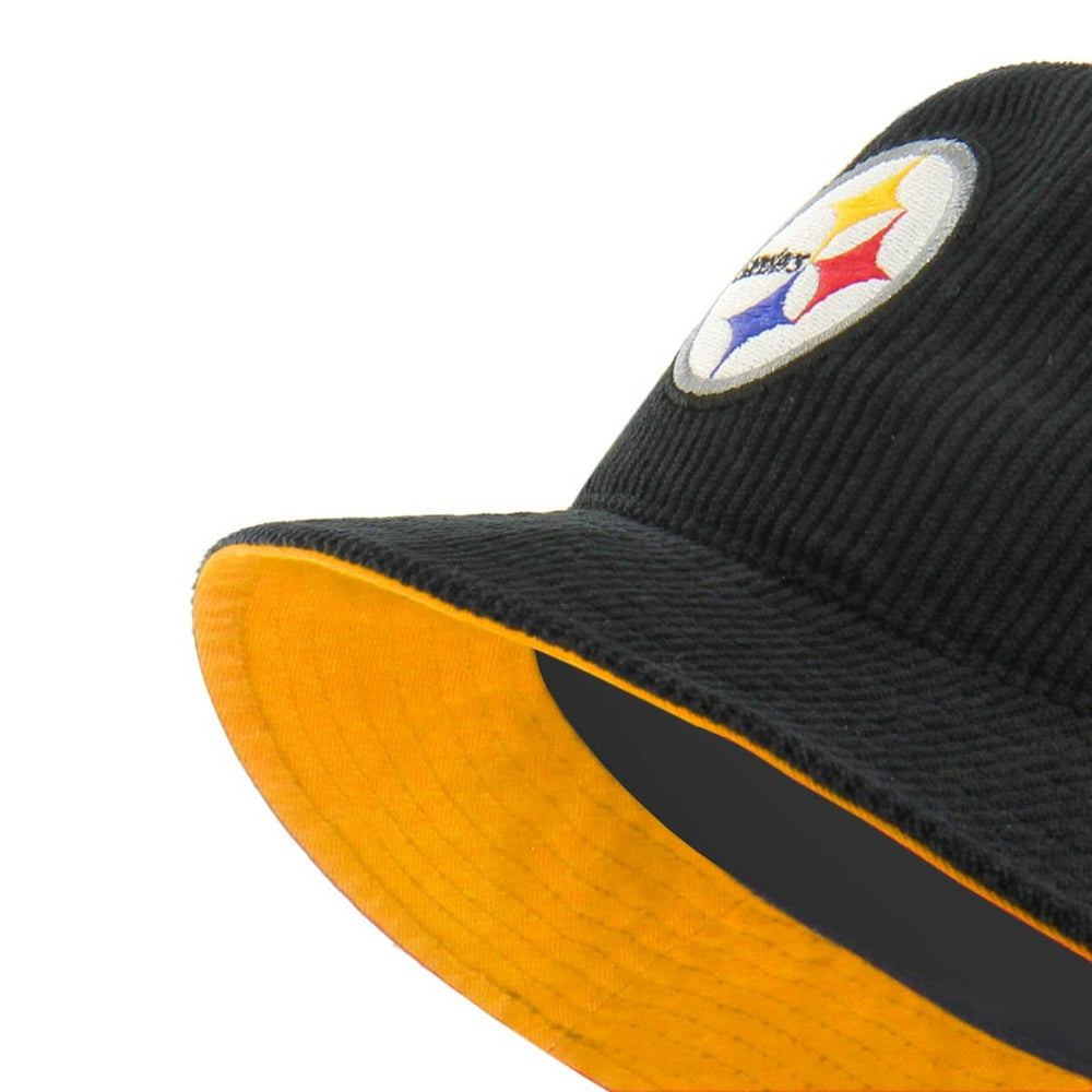 Pittsburgh Steelers '47 Thick Cord Bucket Hat - Black on sale