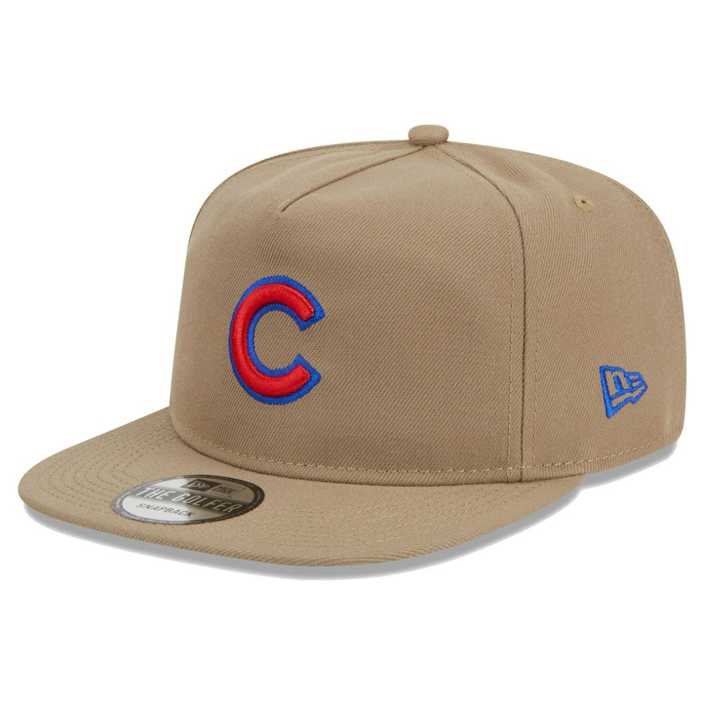 Chicago Cubs Golfer Adjustable Hat Khaki