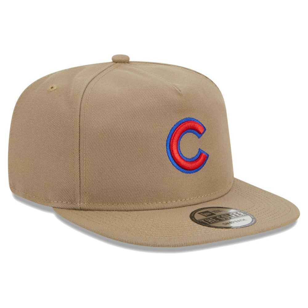 Chicago Cubs Golfer Adjustable Hat Khaki