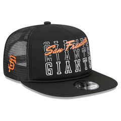 San Francisco Giants  Street Team A-Frame Trucker 9FIFTY Snapback Hat Black