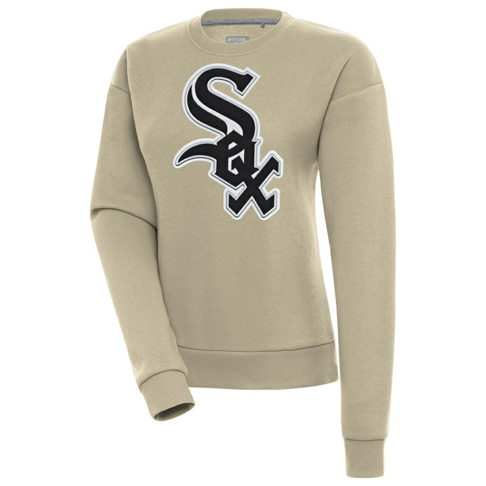 Chicago White Sox Antigua Women's Victory Pullover Sweatshirt Khaki