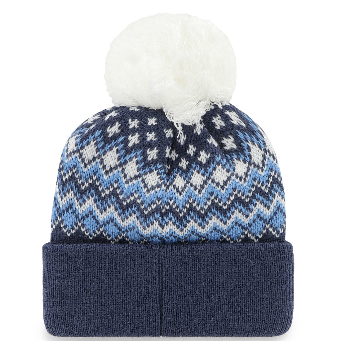 Tennessee Titans '47 Women's Elsa Cuffed Knit Hat with Pom - Navy cheap