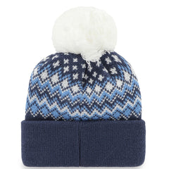 Tennessee Titans '47 Women's Elsa Cuffed Knit Hat with Pom - Navy cheap