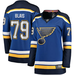 Sammy Blais St. Louis Blues Women's Fanatics Home Breakaway Jersey - Blue Jerseys