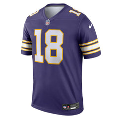 Justin Jefferson Minnesota Vikings Legend Player Performance Top - Purple on sale