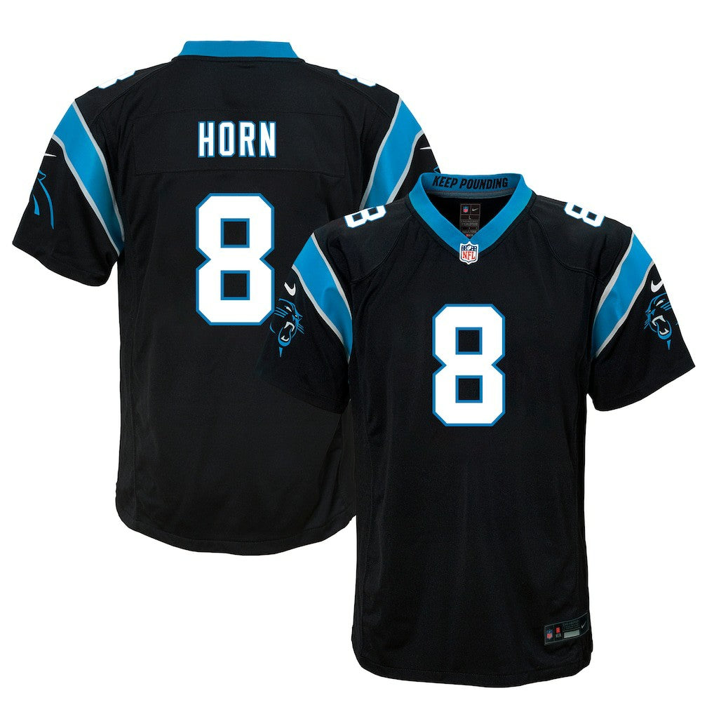 Jaycee Horn Carolina Panthers Youth Game Jersey - Black discount