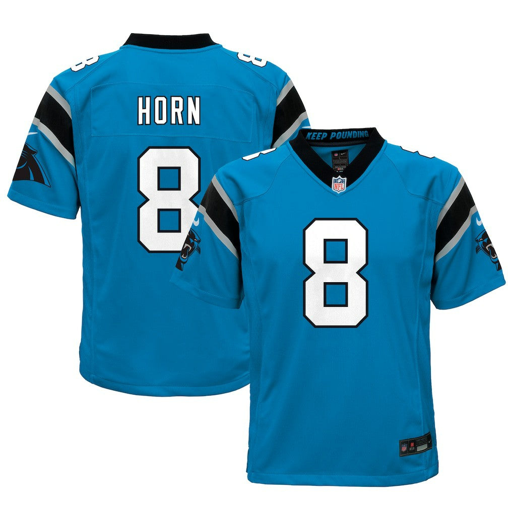 Jaycee Horn Carolina Panthers Youth Game Jersey - Blue discount