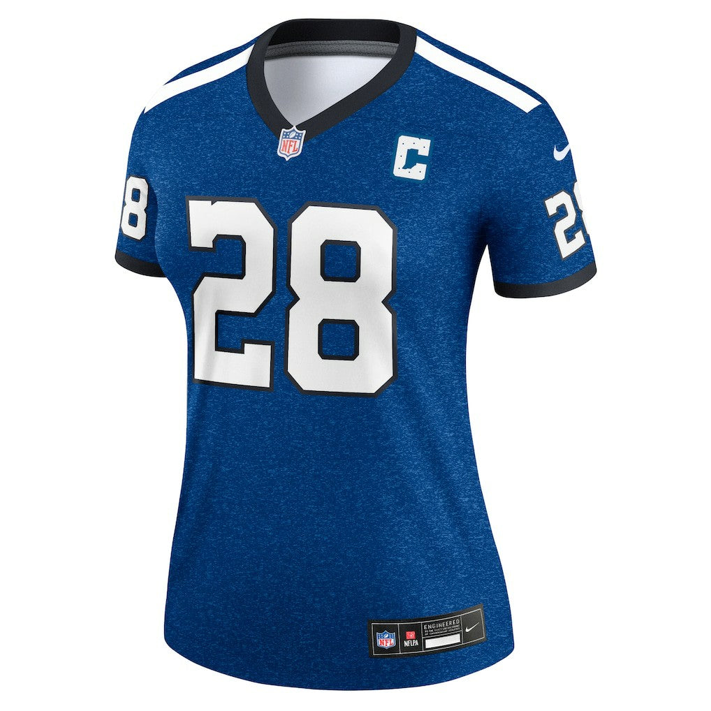 Jonathan Taylor Indianapolis Colts Women's Alternate Legend Player Performance Top - Royal for sale