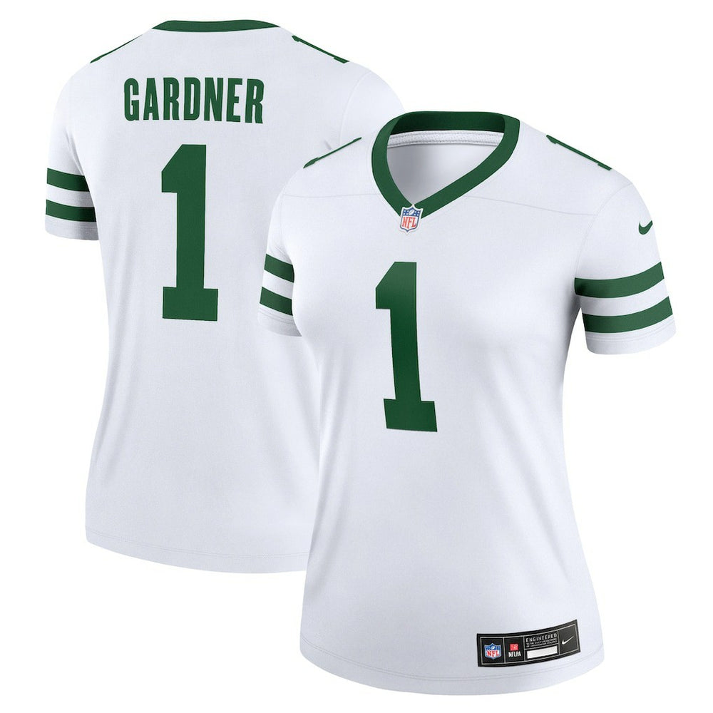 Ahmad Sauce Gardner New York Jets Women's Legend Player Performance Top - Legacy White outlet