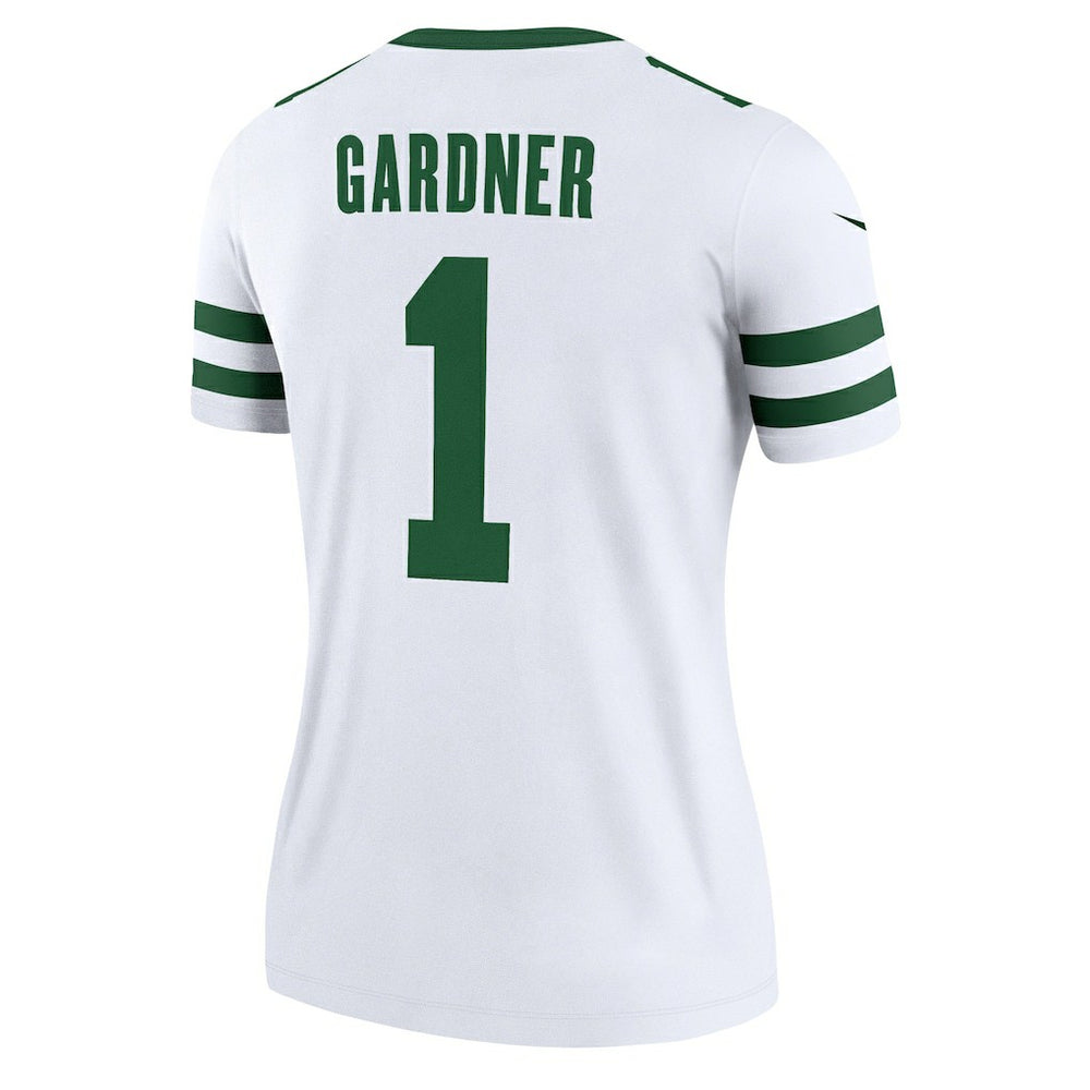 Ahmad Sauce Gardner New York Jets Women's Legend Player Performance Top - Legacy White outlet