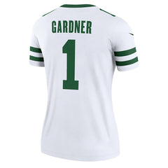 Ahmad Sauce Gardner New York Jets Women's Legend Player Performance Top - Legacy White outlet