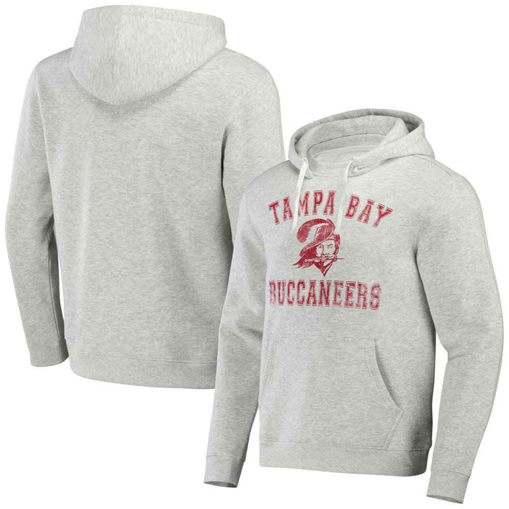 Tampa Bay Buccaneers NFL x Darius Rucker Collection Coaches Pullover Hoodie - Heather Gray cheap