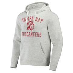Tampa Bay Buccaneers NFL x Darius Rucker Collection Coaches Pullover Hoodie - Heather Gray cheap