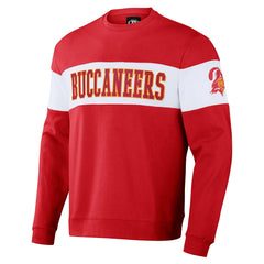 Tampa Bay Buccaneers NFL x Darius Rucker Collection Team Color & White Pullover Sweatshirt - Red on sale