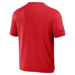 Kansas City Chiefs NFL x Darius Rucker Collection Washed Raglan Henley T-Shirt - Red sale