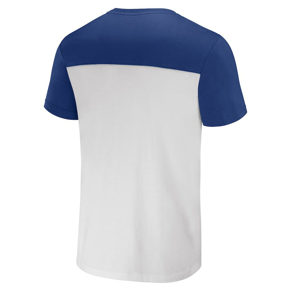 New York Giants NFL x Darius Rucker Collection Colorblocked T-Shirt - Cream discount