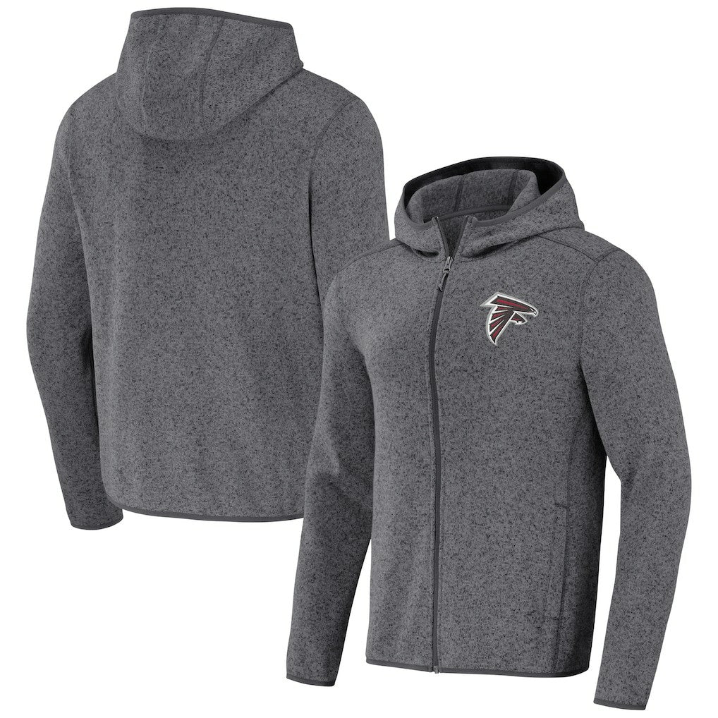 Atlanta Falcons NFL x Darius Rucker Collection Fleece Pullover Hoodie - Gray on sale