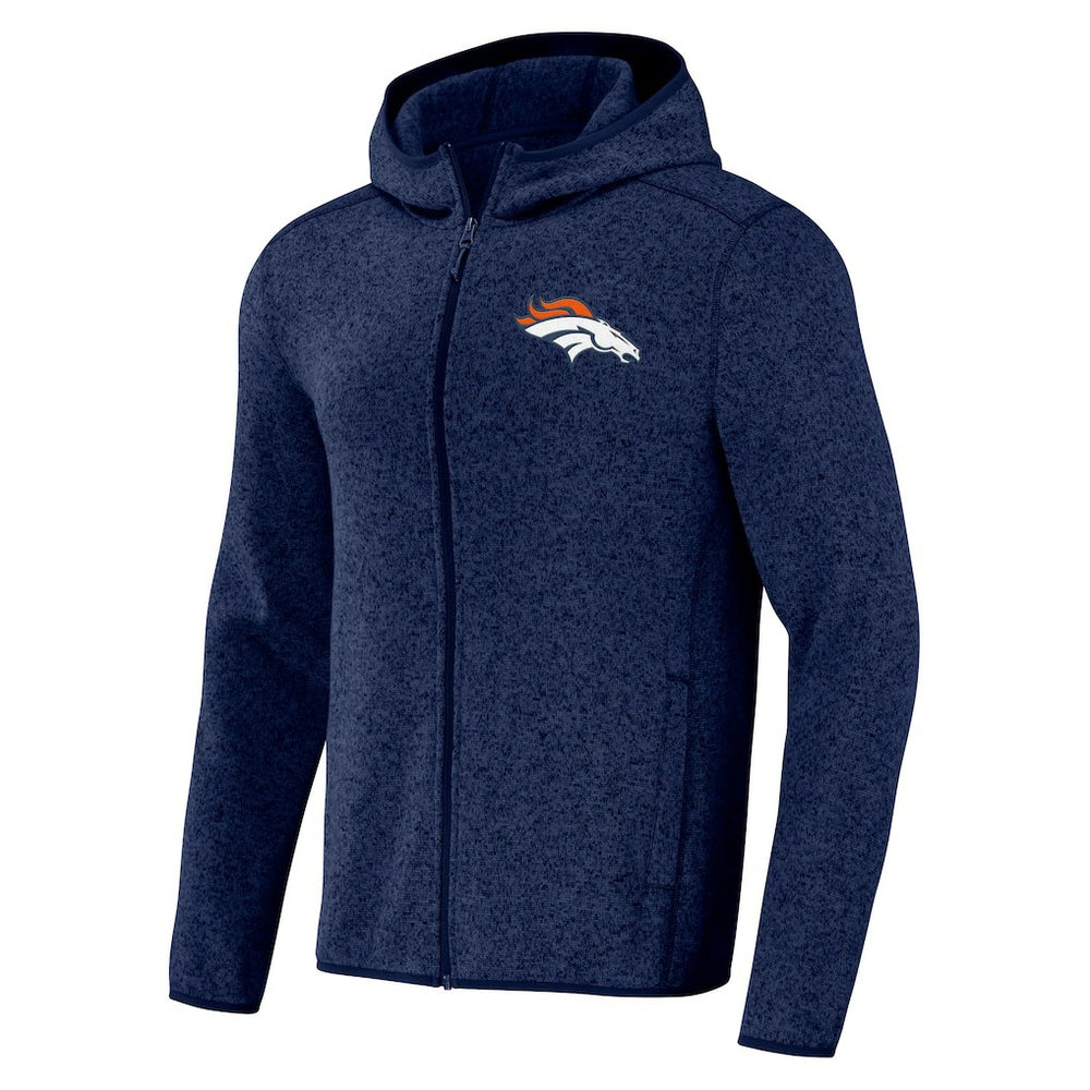 Denver Broncos NFL x Darius Rucker Collection Fleece Pullover Hoodie - Navy on sale