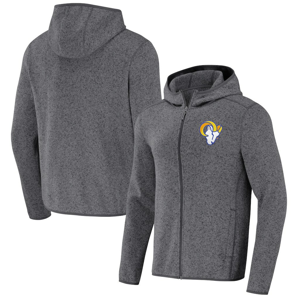 Los Angeles Rams NFL x Darius Rucker Collection Fleece Pullover Hoodie - Gray online