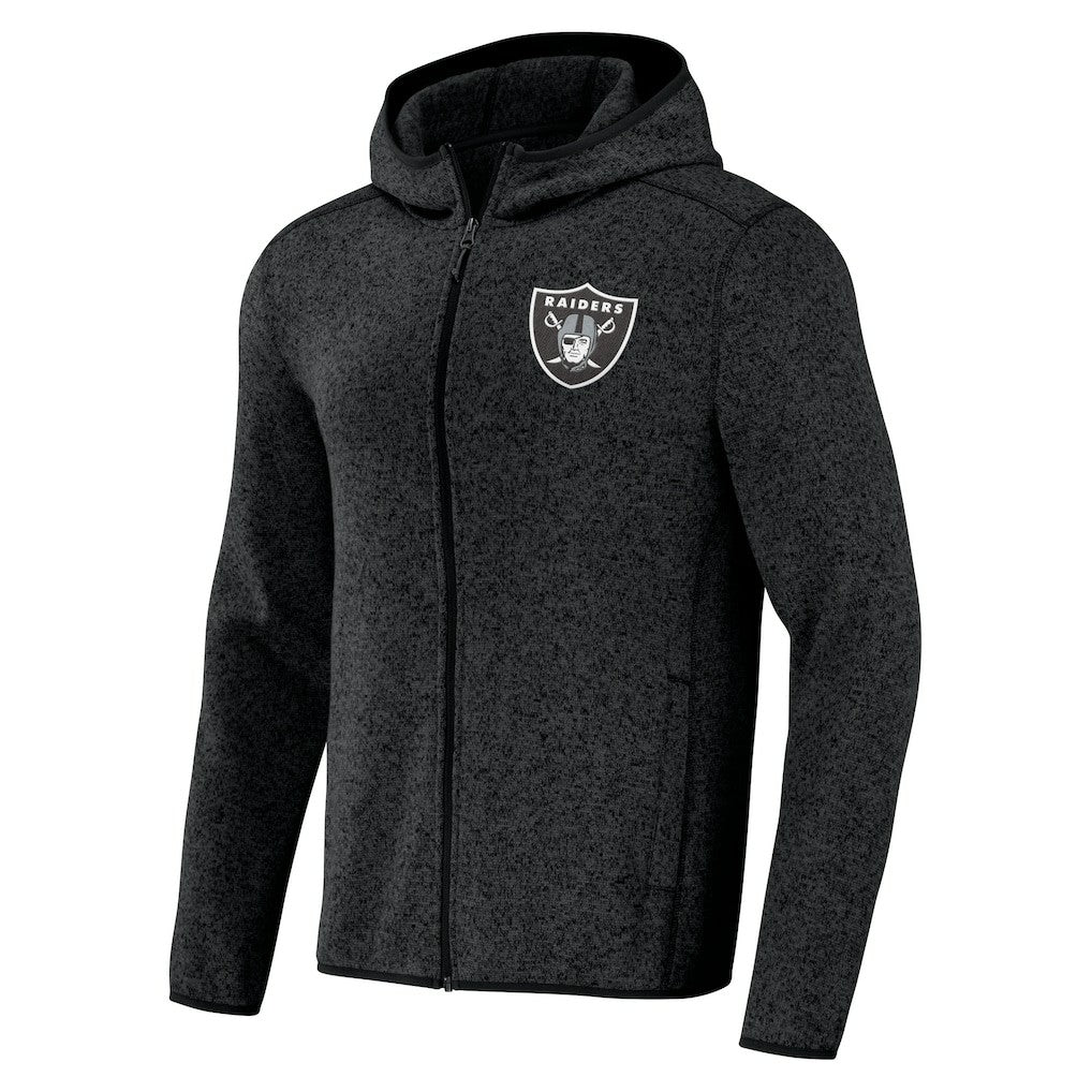 Las Vegas Raiders NFL x Darius Rucker Collection Fleece Pullover Hoodie - Black on sale