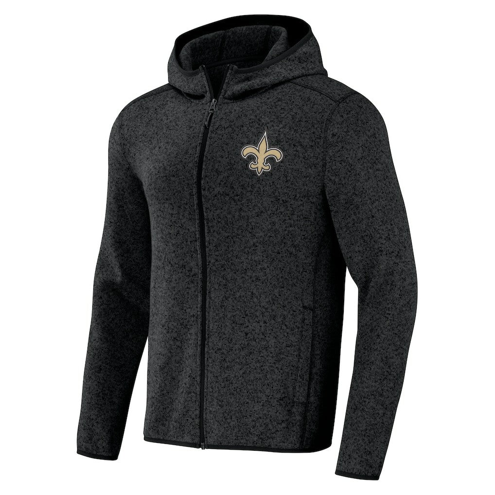New Orleans Saints NFL x Darius Rucker Collection Fleece Pullover Hoodie - Black online