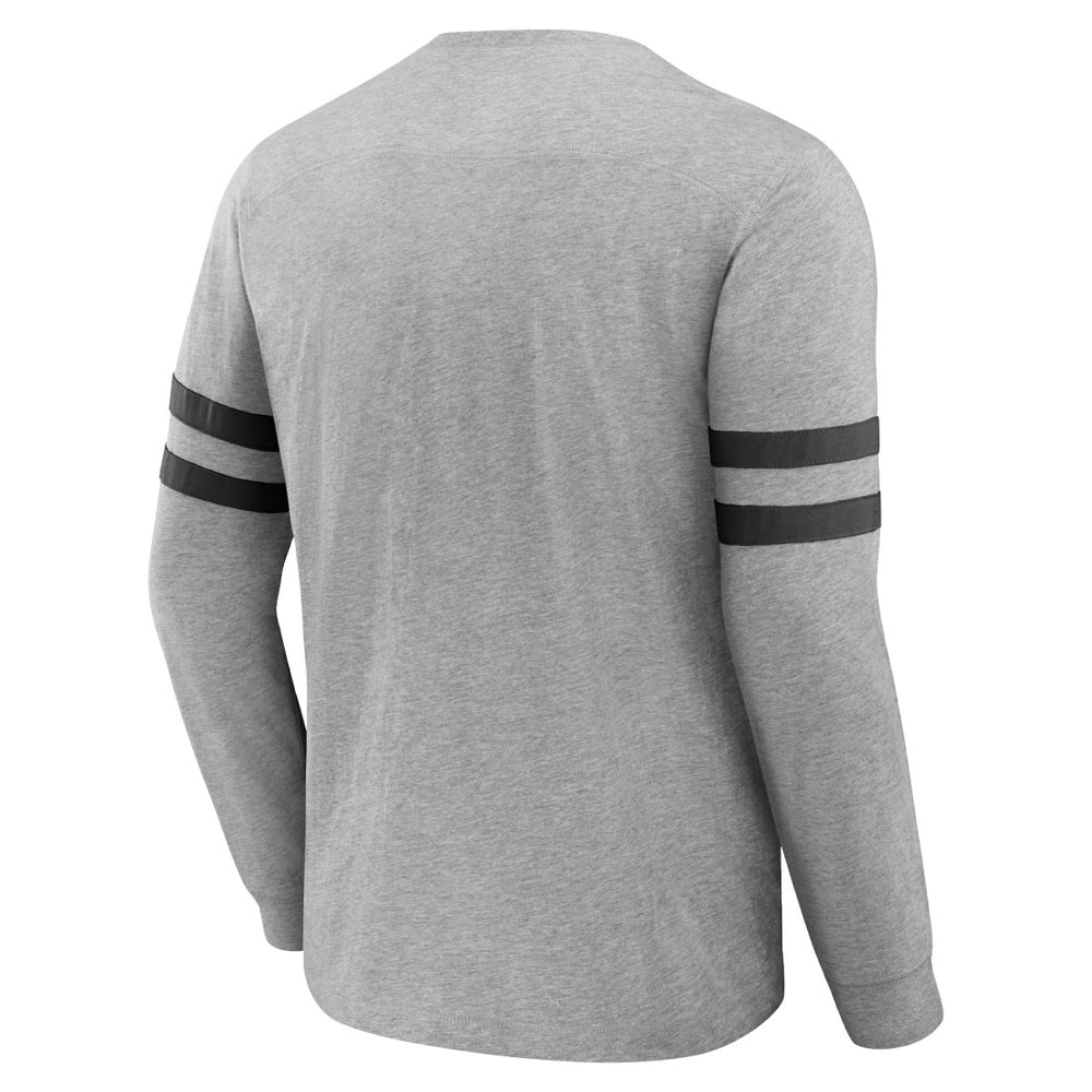 Tampa Bay Buccaneers NFL x Darius Rucker Collection Henley Long Sleeve T-Shirt - Heather Gray cheap