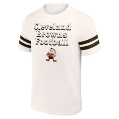 Cleveland Browns NFL x Darius Rucker Collection Vintage T-Shirt - Cream for sale