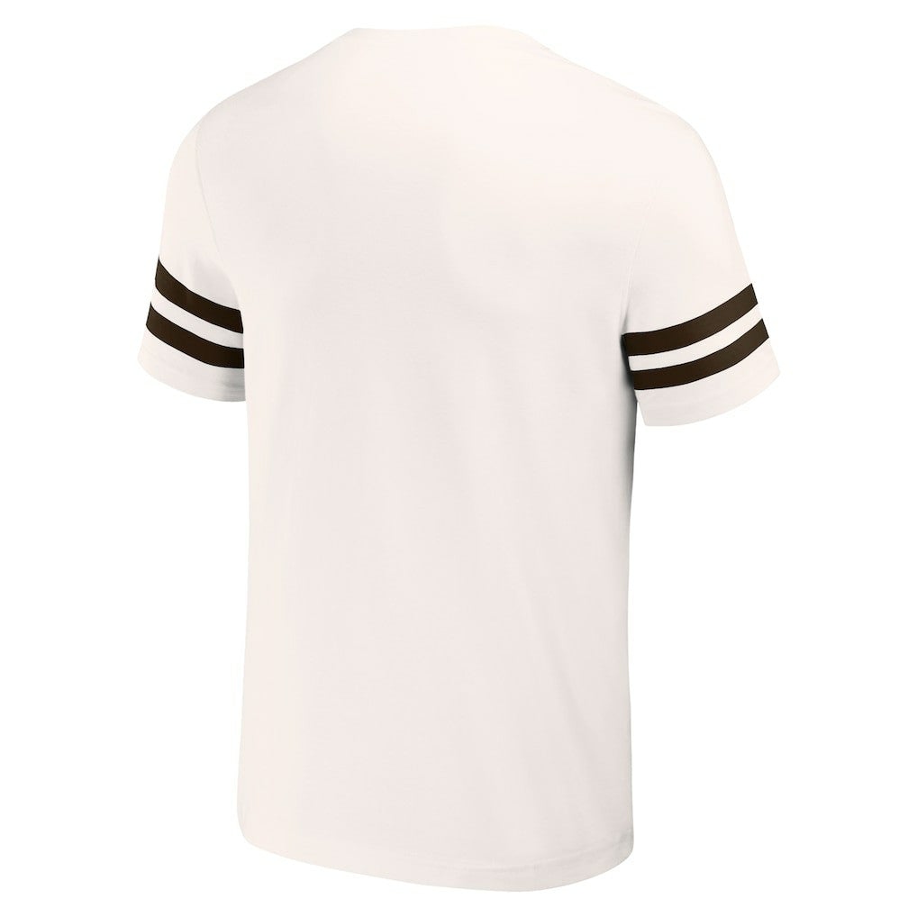 Cleveland Browns NFL x Darius Rucker Collection Vintage T-Shirt - Cream for sale