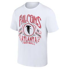 Atlanta Falcons NFL x Darius Rucker Collection Vintage Football T-Shirt - White sale