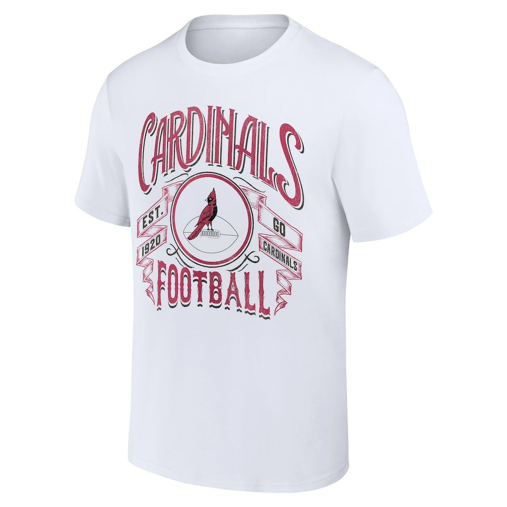 Arizona Cardinals NFL x Darius Rucker Collection Vintage Football T-Shirt - White sale