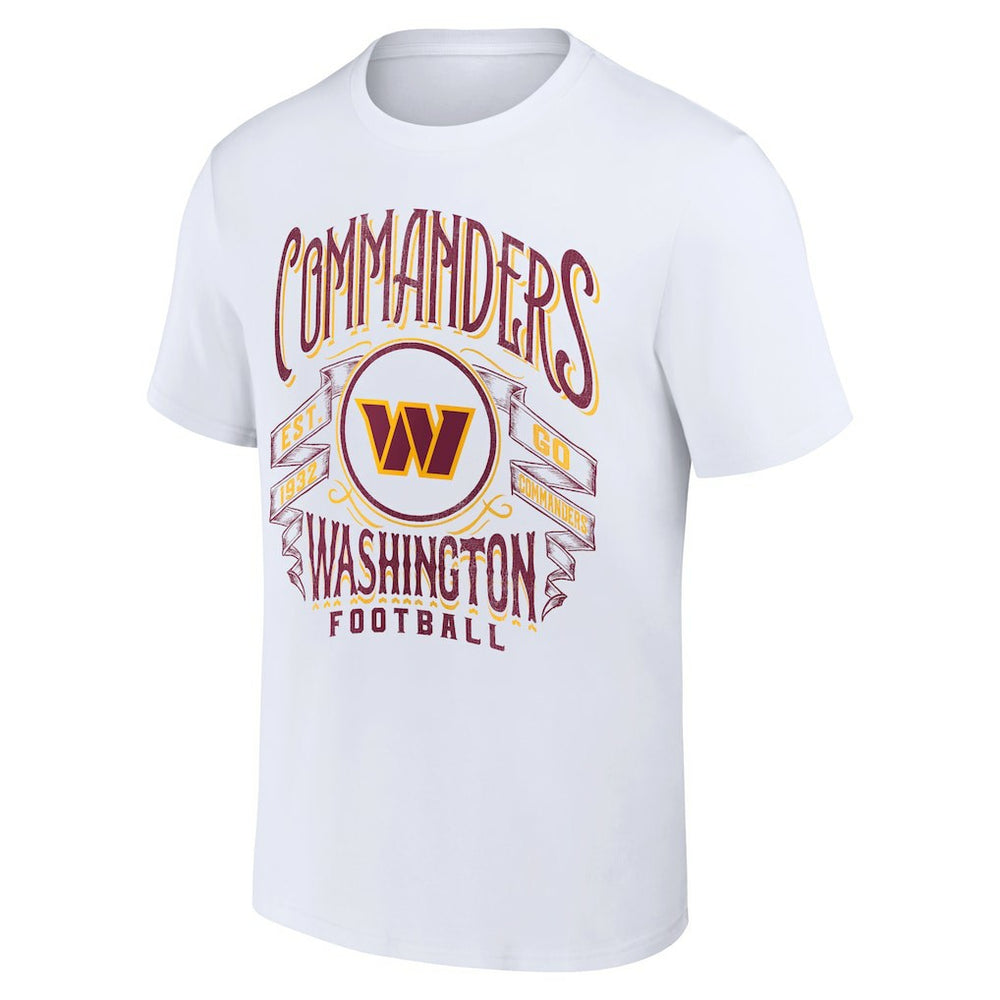 Washington Commanders NFL x Darius Rucker Collection Vintage Football T-Shirt - White online