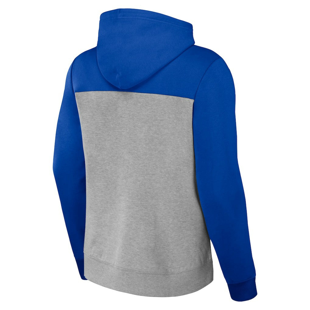 Los Angeles Rams NFL x Darius Rucker Collection Color Blocked Pullover Hoodie - Heather Gray cheap