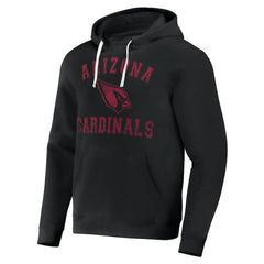 Arizona Cardinals NFL x Darius Rucker Collection Coaches Pullover Hoodie - Black sale