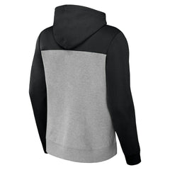 New Orleans Saints NFL x Darius Rucker Collection Color Blocked Pullover Hoodie - Heather Gray discount