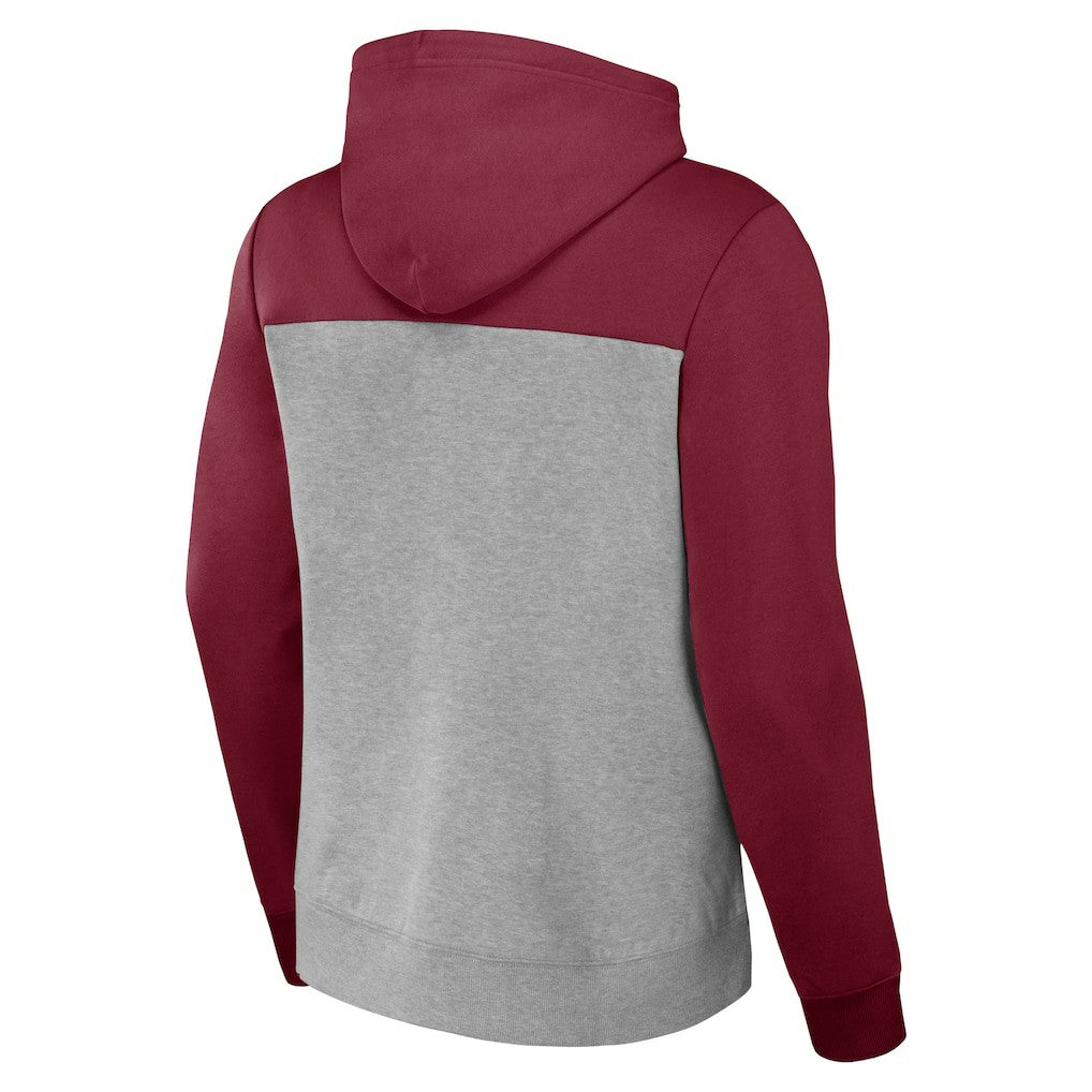 Washington Commanders NFL x Darius Rucker Collection Color Blocked Pullover Hoodie - Heather Gray online