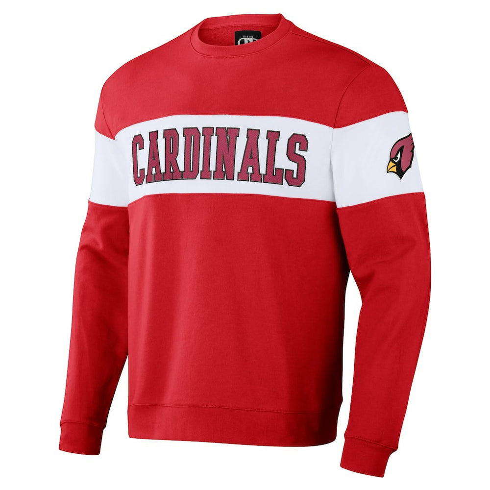 Arizona Cardinals NFL x Darius Rucker Collection Team Color & White Pullover Sweatshirt - Cardinal sale
